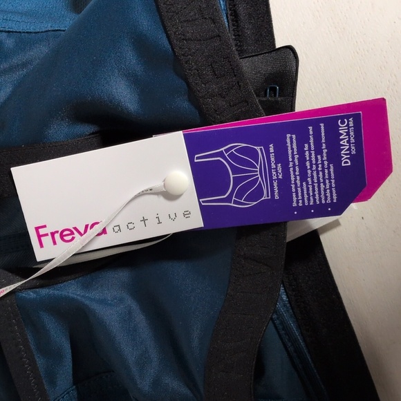 Freya Active Sonic Underwire Molded Sports Bra Midnight Leopard US 28I, NWT - Picture 7 of 7